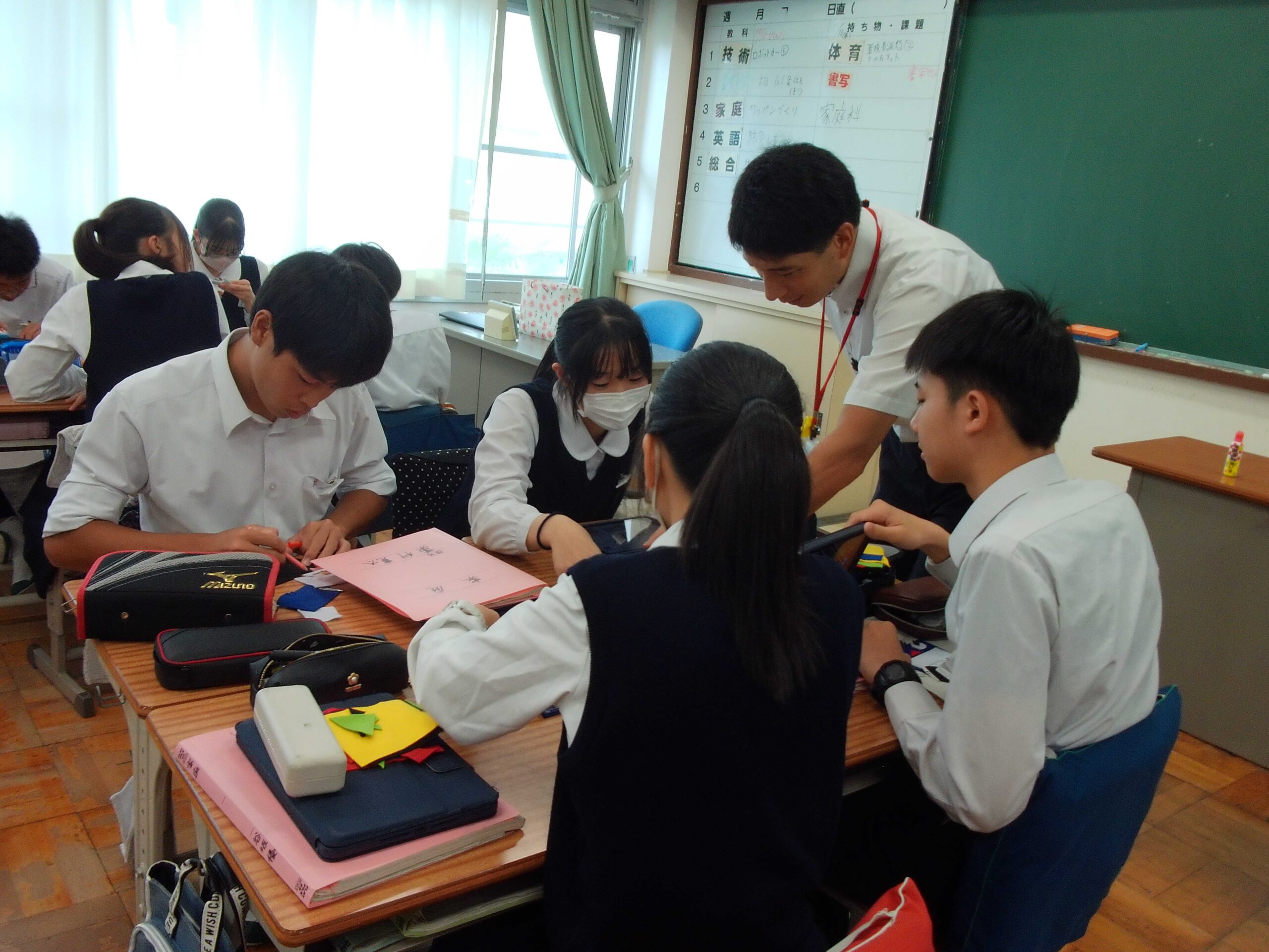 高校の先生へ授業公開 | 静岡大学教育学部附属島田中学校