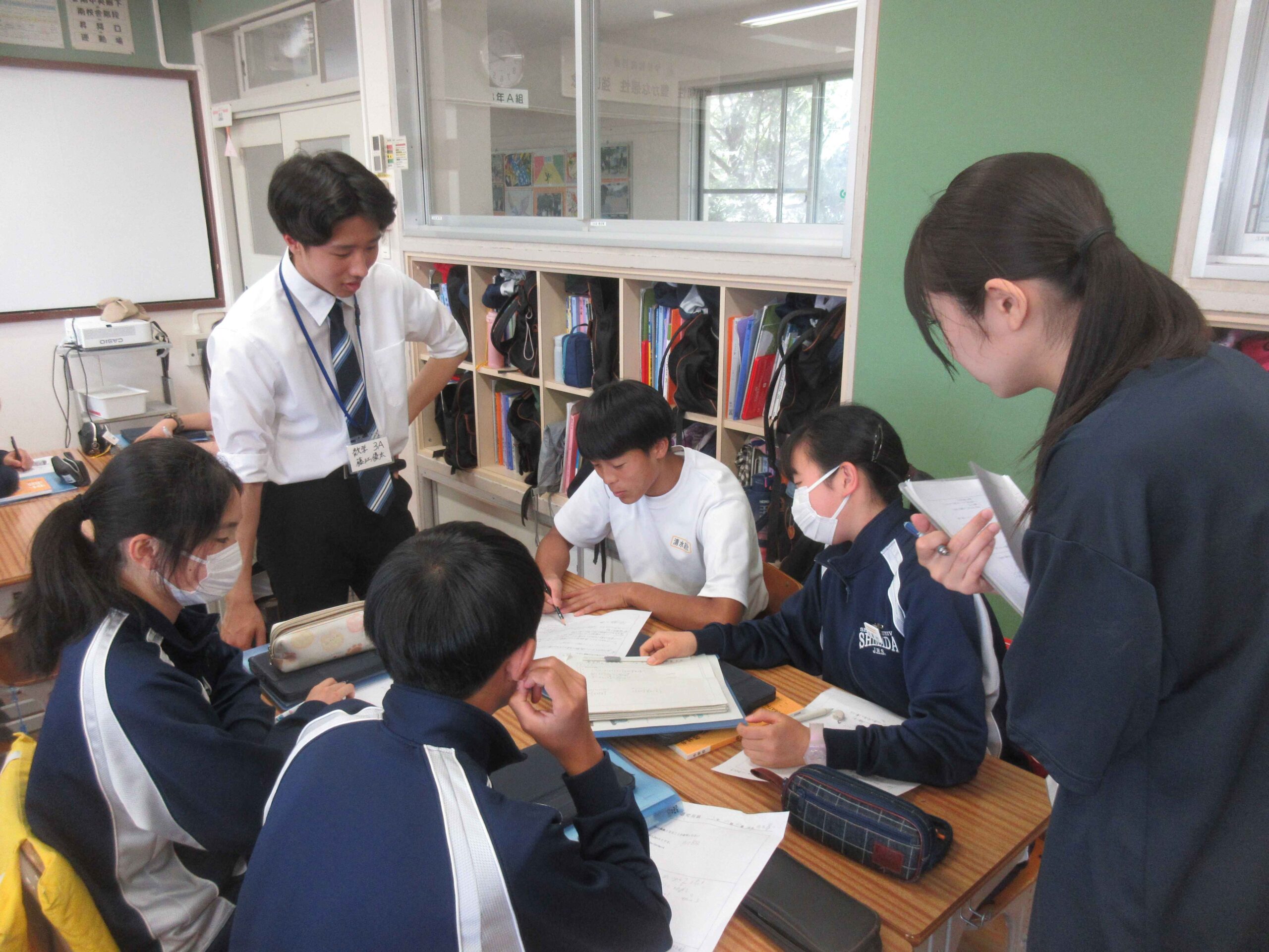 教育実習生の授業が始まっています | 静岡大学教育学部附属島田中学校